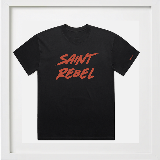 CITY OF SAINTS AND REBELS "SAINT REBEL" CREWNECK T-SHIRT