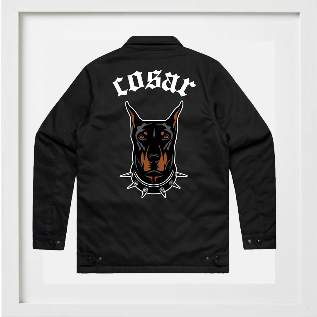CITY OF SAINTS AND REBELS DOBERMAN JACKET