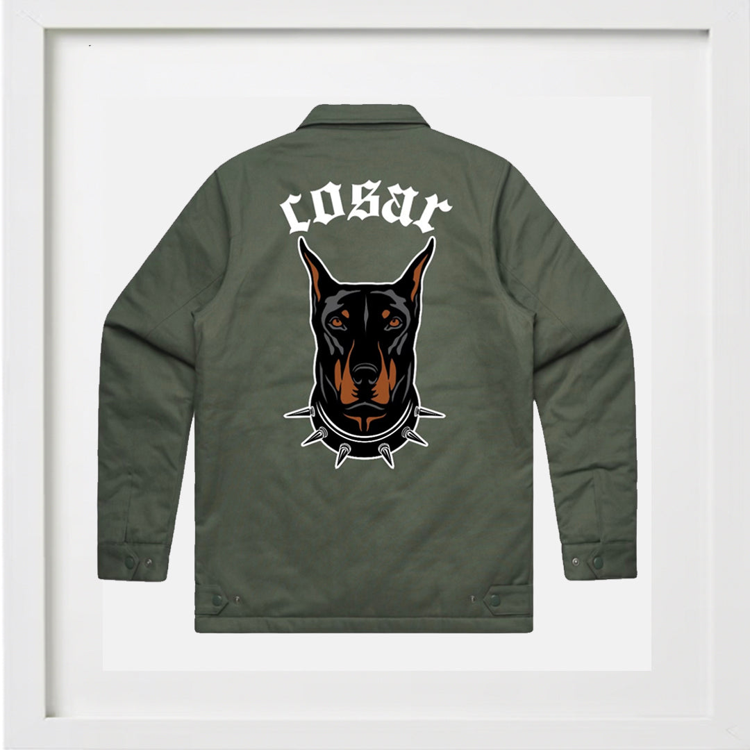 CITY OF SAINTS AND REBELS DOBERMAN JACKET